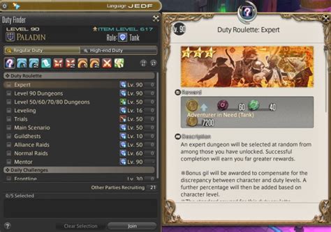 ffxiv expert roulette|unlocking expert roulette ff14.